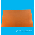Placa de baquelita laminada illante fenólica de 3 mm